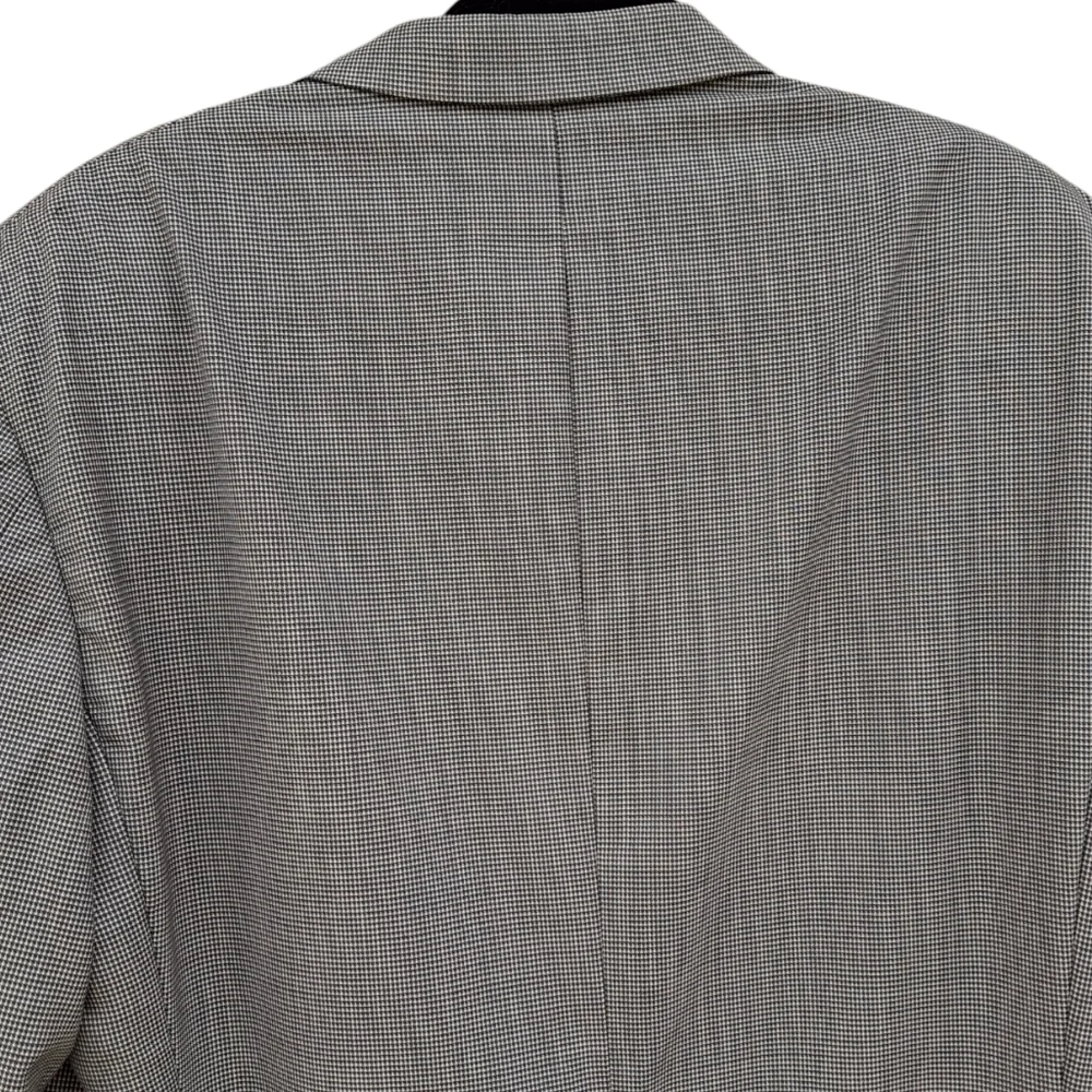 Canali Proposta Gray Houndstooth Dinner Jacket Made in Italy Men Size US 44R